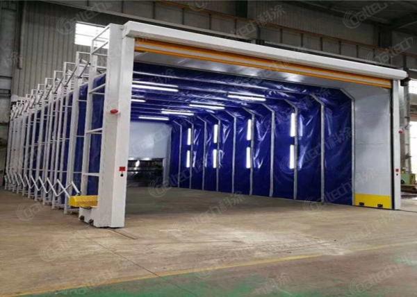 Buy cheap New Industrial Retractable Spray Booth Paint Booth For Heavy Duty Painting from wholesalers