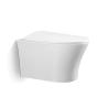 Buy cheap Wholesale Price Toilet P-trap Bathroom Wall Mounted Rimless Soft Seat Cover Engineered White Ceramic Toilet Wall Hanging Toilet from wholesalers