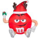 Factory Customized Christmas Cartoon Decoration Inflatable Bird for Yard or