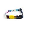 Buy cheap Soft Adjustable Wide Reflective Dog Collars With Name Plate Tag from wholesalers