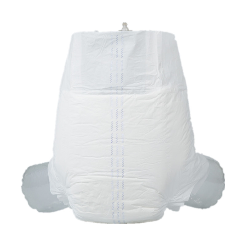 Blue ADL Adult Baby Pants Fluff Pulp Overnight Pull Up Diapers For Adults