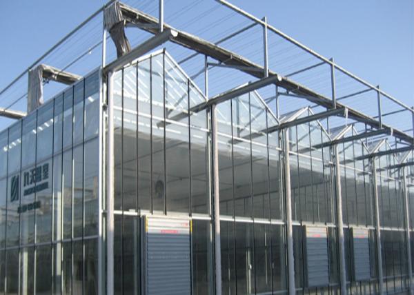 Buy cheap Sided Ventilated Cooling Pad Multi Span Greenhouse from wholesalers