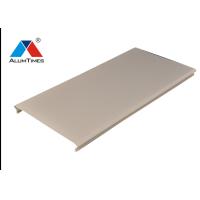 Buy cheap Rectangle 1.2mm Linear Aluminium Strip Ceiling , Metal Aluminum Ceiling For product