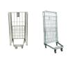 Buy cheap Nesting Rolling Metal Storage Cage / Wire Utility Cart for Logistic Transportation from wholesalers