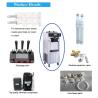Buy cheap Automatic 3 Flavors Commercial Ice Cream Making Machine 20-28 L/H Capacity 110-220V/50-60Hz Voltage for Business Yogurt from wholesalers