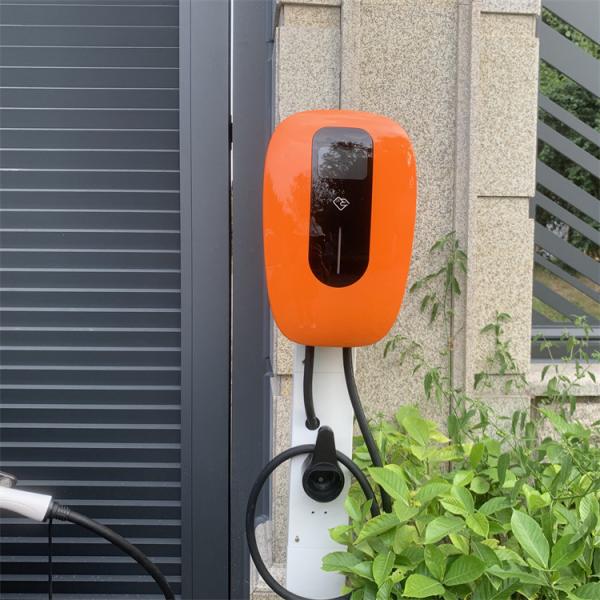 Buy cheap 7kW Home Commercial EV Charger WIFI RFID Single Phase Floor Standing from wholesalers