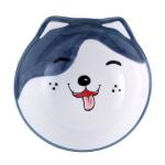 Cute Dog Design Ceramic Oven Bowl With 9 Inch 10 Inch 12 Inch Size