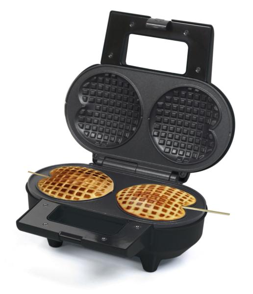 Buy cheap 2 Holes Heart Waffle Maker Grill Power Cord Wrap For Easy Storage from wholesalers