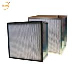 Buy cheap Hospital H11 H12 H13 Deep Pleated Air Filter Box 24X24X12 Inch from wholesalers