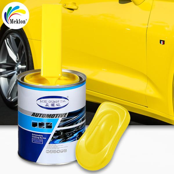 Buy cheap Professional Wholesale Automotive Paint Yellow Car Auto Spray Ceramic Paint Car Auto Body Paint from wholesalers