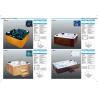 Buy cheap Advanced Bathroom Sanitary Wares Freestanding Massage Bathtub Intelligent Control from wholesalers