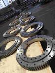 Large Size Turntable Internal Gear Slewing Ring Bearing For Deck Crane, Wind