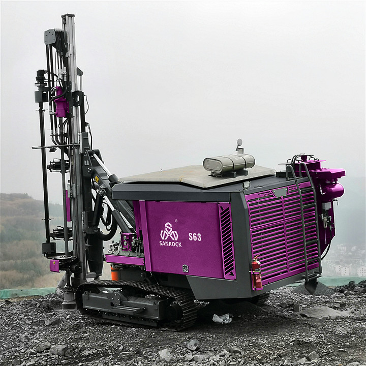 Crawler Drilling Rig Equipment Rotary Borehole Hydraulic DTH Drilling Rig