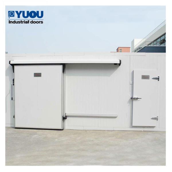 Buy cheap Automatic Steel Cold Storage Freezer Sliding Door for Food and Drug Factory from wholesalers