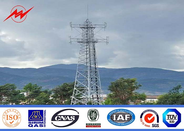220 Kv Galvanized Steel Pipes Tube Mono Pole Tower 10m-200m Widely Used