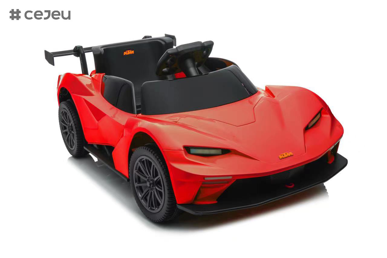 Licensed KTM X-Bow GTX 12V Ride On Toys for 3-6 Years Old Boys Girls Gifts,Kids Electric Car with Music