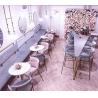 Buy cheap Instagram online celebrity Sofa chair dessert milk tea shop western food cafe negotiate table and chair sofa chair from wholesalers