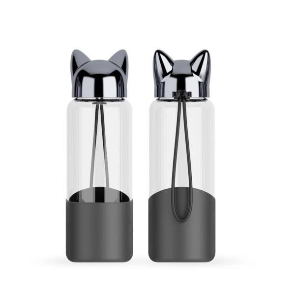 Buy cheap Single Wall Insulated water Glass Drinking Bottles for Outdoor Sport from wholesalers
