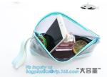 slider vinyl zipper bag for gift packaging, packaging suited frosted PVC/EVA