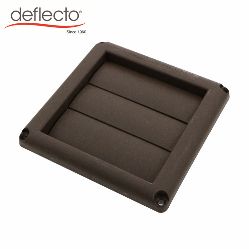 Durable Plastic Air Vents Gravity Wall Cover 6 Inch 150MM Louvered AC Cap
