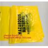 Buy cheap autoclavable ldpe medical biohazard waste plastic bags for clinical waste, Biohazard disposable medical sterilization, h from wholesalers