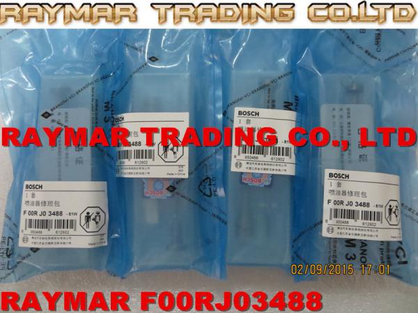 Buy cheap BOSCH Common rail injector overhaul kit F00RJ03488 for 0445120130, 0445120222 from wholesalers