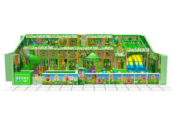 Buy cheap Green Garden Soft Playground Indoor Play Center For Toddlers from wholesalers