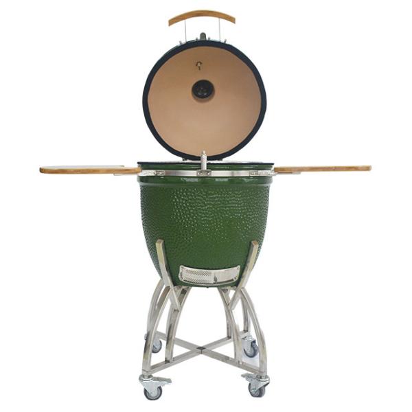 Buy cheap 18" 63kgs 400mm grid Egg shaped Kamado Ceramic Grill from wholesalers
