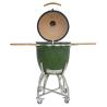 Buy cheap 18" 63kgs 400mm grid Egg shaped Kamado Ceramic Grill from wholesalers