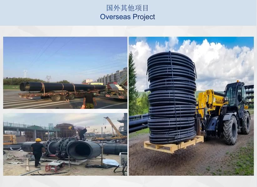 High Hardness HDPE Cable Duct Pipe Telecom Duct Pipe Anti Impact