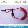 Buy cheap Engines Kill Stop Tether Colosed Safety Swith Red Soft Coil Strap from wholesalers