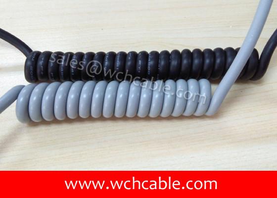 Buy cheap UL20940 Abrasion Resistant Polyurethane Spring Cable from wholesalers