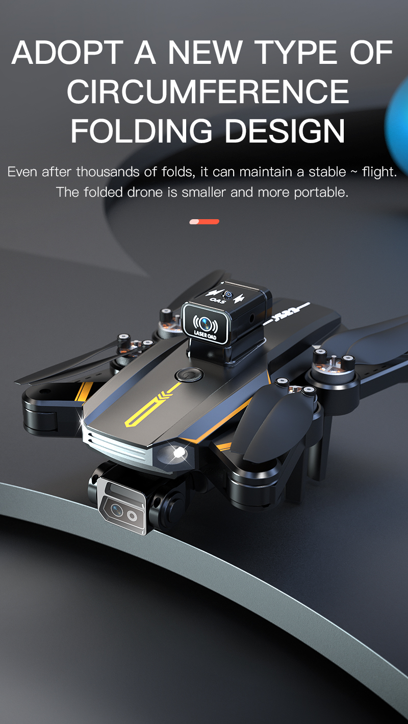 4k HD Camera Quadcopter Rechargeable Drone Expert Operator Skill Level Foldable Aircraft Free Shipping Adults