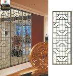 sus Material 304L 316 Art Pattern Design laser Cut Stainless Steel Engraving