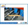 Buy cheap PPGI Steel Gutter Roll Forming Machine 24 Stations Simens PLC Omron Encoder from wholesalers