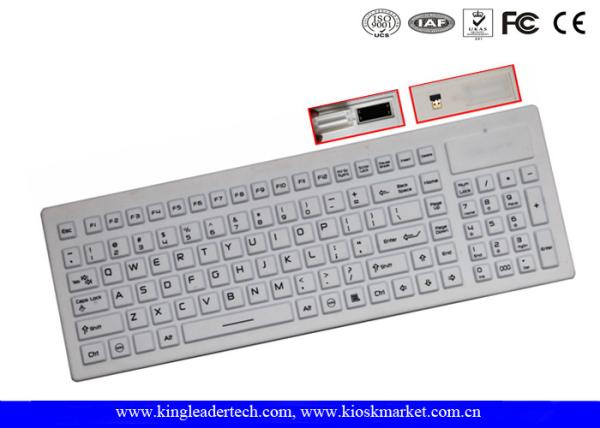 Buy cheap Industrial Silicone Wireless Keyboard IP67 Compliance Built - In Touchpad from wholesalers