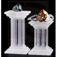 Buy cheap Elegant acrylic display riser for ring, High end display stand for finger ring product