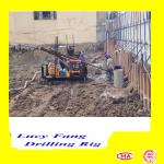 China Cheapest Mini MGJ-50L Crawler Earth Auger Drilling Rig for Micropile Hole
