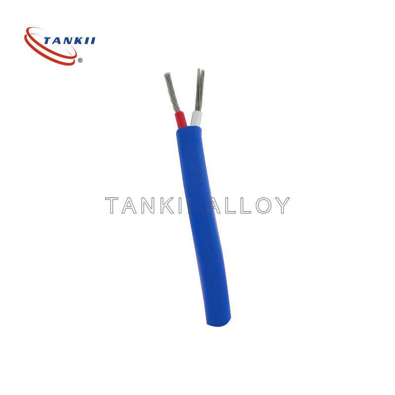Single / Stranded Conductor SC Type Thermocouple Compensating Cable Copper And CuNi Alloy In FEP Insulation