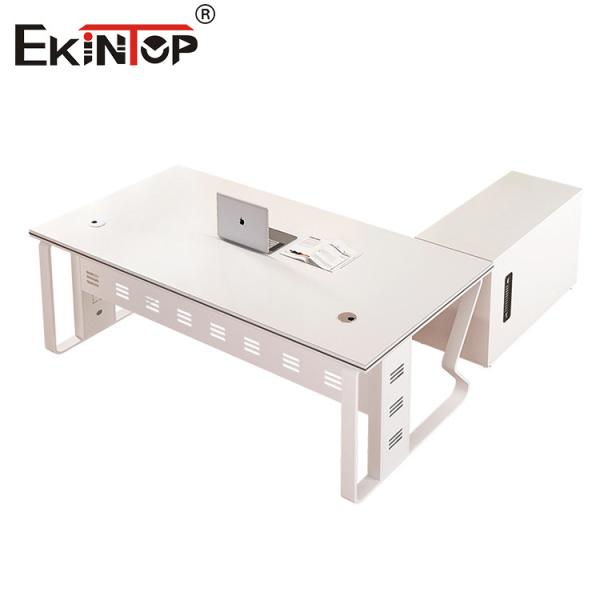 Buy cheap Modern Design White Office Desk Wholesale Solid Wood Computer Desk from wholesalers
