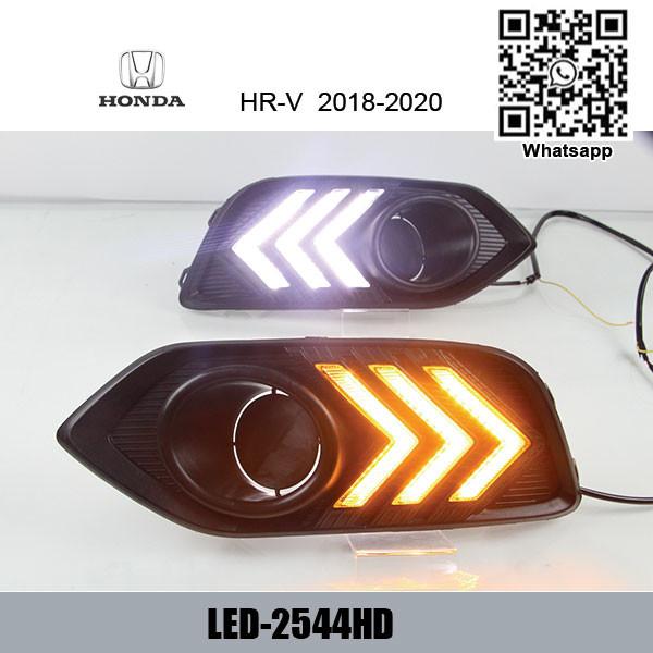 Buy cheap Honda HRV DRL LED Daytime driving turn signal Fog Lights aftermarket from wholesalers
