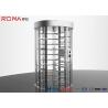Buy cheap Double Lane Pedestrian Turnstile Gate DC 24 V Brush Motor With Automatic Coin Operated from wholesalers