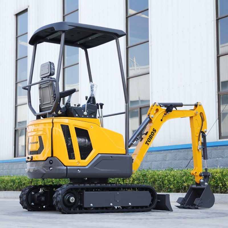 Reliable Crawler Mini Excavator 1600kg Operating Weight 30° Climbing Ability