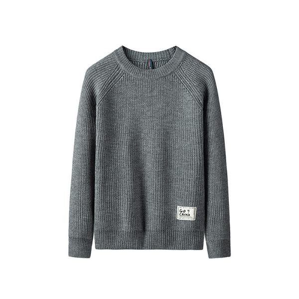 Buy cheap Autumn Winter Round Neck Casual Men'S Sweater S-4XL 100% cotton material from wholesalers