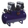 Buy cheap Blue 128L Oil Free Silent 1 To 8 Dental Air Compressor For Clinic Chair from wholesalers