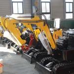 Energy Efficiency Mini Crawler Excavator 800 KG Hydraulic High Maneuverability