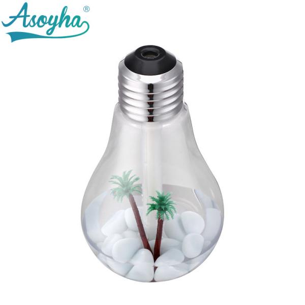Buy cheap 400ml Aroma Air Humidifier , Light Bulb Humidifier 153*88*88mm Size from wholesalers
