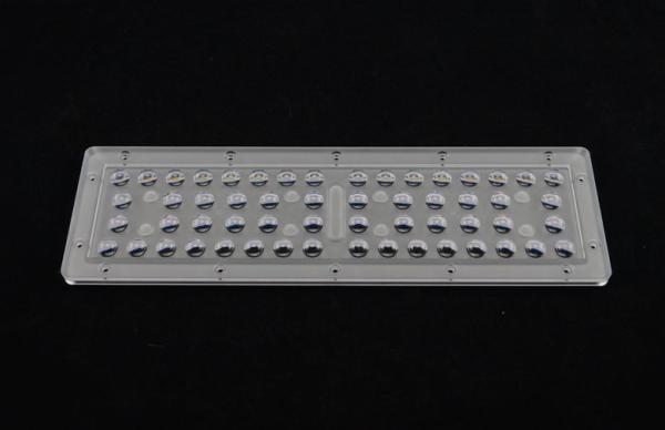 Buy cheap 56W Optical Led Lens Array For SMD 3030 Street Lighting , 233*55*1.5mm PCB Size from wholesalers