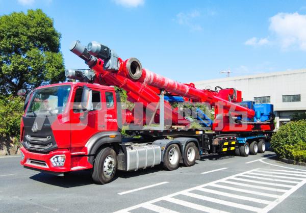 Buy cheap Vehicle Mounted Screw Ship Unloader Remotely Moved On Highway Strong Mobility from wholesalers