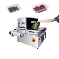 Buy cheap 110kg Table Top Tray Sealing Machine MAP Food Packing Machine For Vegetable product